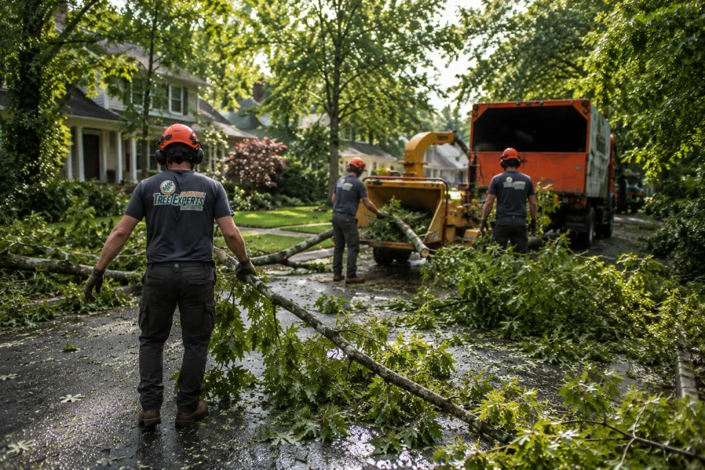 Storm damage - Emergency Tree Removal in Christiansburg 3